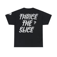Load image into Gallery viewer, PUBLIC DEATH // THRICE THE SLICE TEE