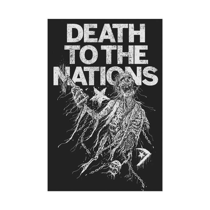 DEATH TO THE NATIONS 24X36 POSTER