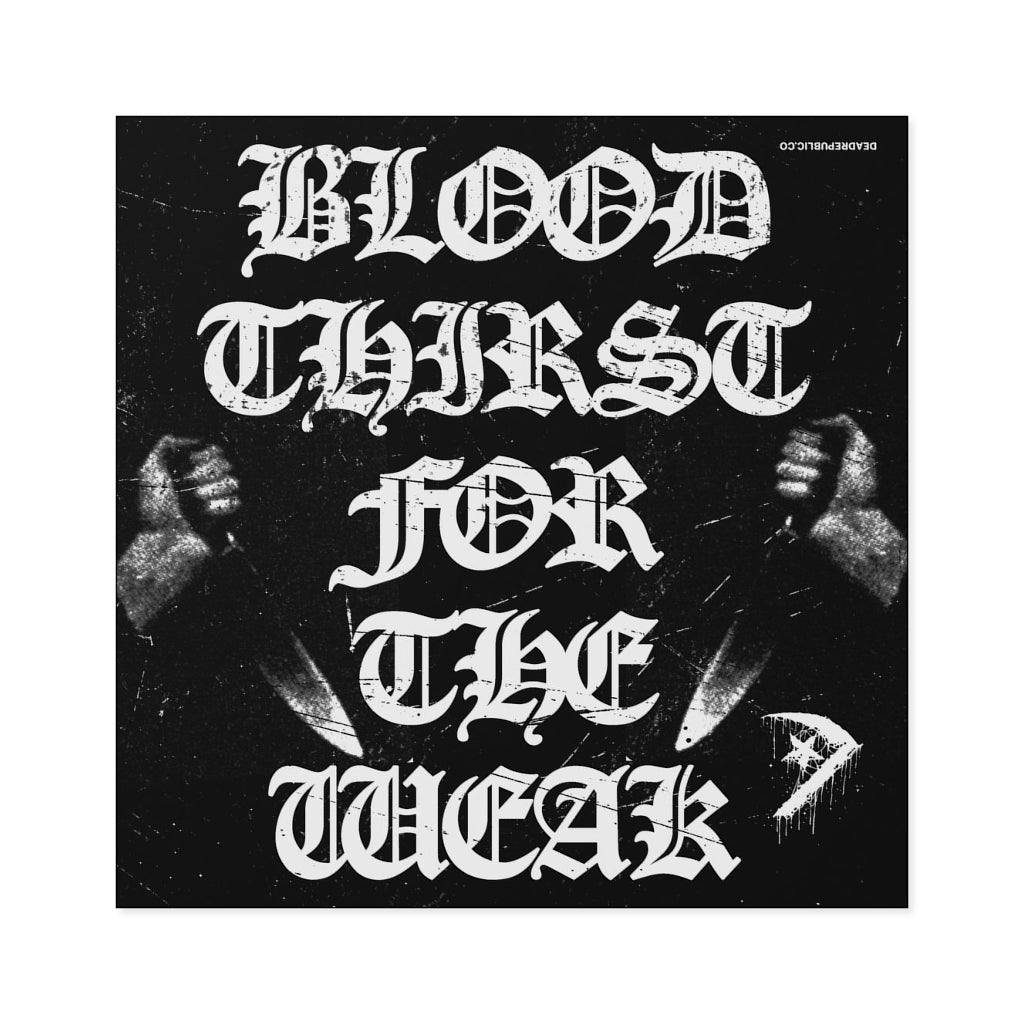 BLOODTHIRST STICKER