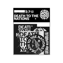 Load image into Gallery viewer, DEATH TO THE NATIONS STICKER PACK (LTD.)
